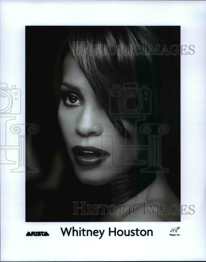 Press Photo Whitney Houston American Pop Music Singer- Historic Images