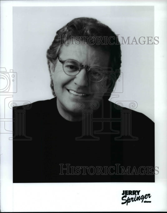 Press Photo Jerry Springer host of The Jerry Springer Show - cvp69417- Historic Images