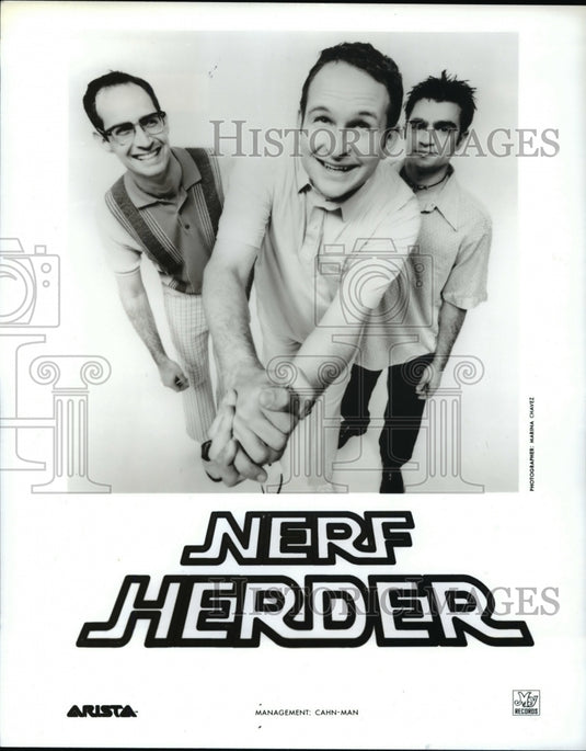Press Photo Nerf Herder Music Group - cvp69431- Historic Images