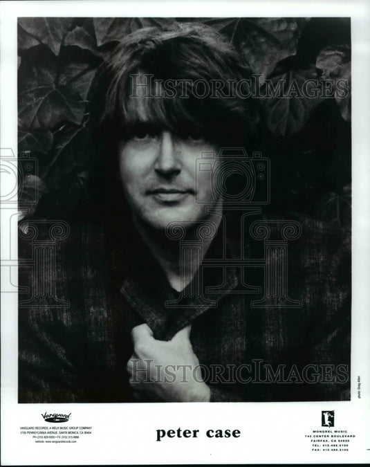Press Photo Peter Case American Folk Rock Singer Songwriter and Musician- Historic Images