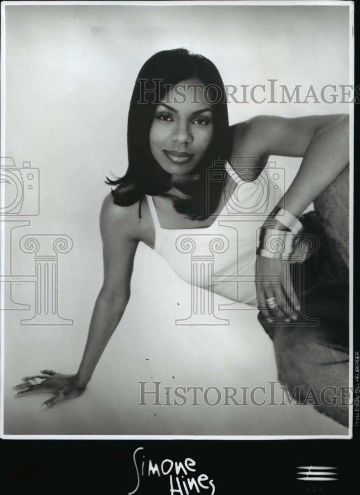 Press Photo Simone Hines - cvp69981- Historic Images