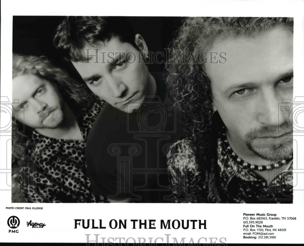 Press Photo Full On The Mouth - cvp70005- Historic Images