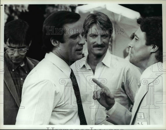 1984 Press Photo Thom Bray Joe Penny Perry King Riptide - cvp70126- Historic Images