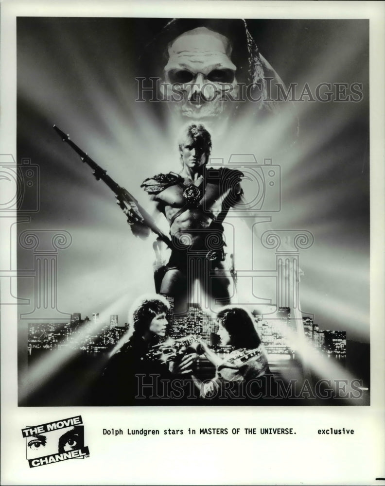 1988 Press Photo Dolph Lundgren stars in Masters of the Universe - cvp70222- Historic Images