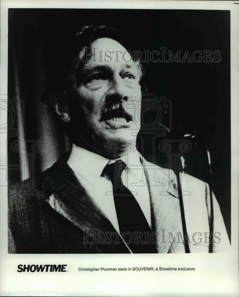 1988 Press Photo Christopher Plummer stars in Sounder - cvp70310- Historic Images