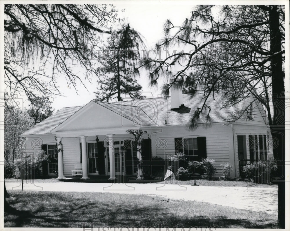 1980 Press Photo The Little White House of Franklin Delano Roosevelt - cvp70705- Historic Images