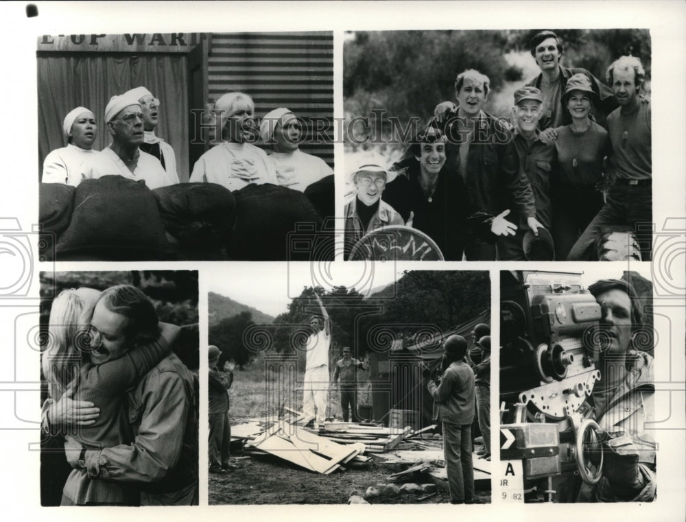 1983 Press Photo Cast Members of Mash - cvp72493- Historic Images