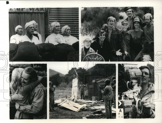 1983 Press Photo Cast Members of Mash - cvp72493- Historic Images