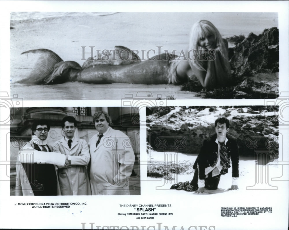1985 Press Photo Movie Splash - cvp72512- Historic Images