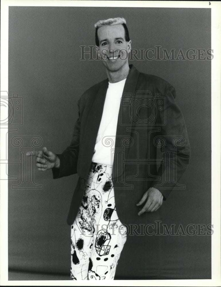 1985 Press Photo Terry Sweeney writer and performer on Saturday Night Live- Historic Images
