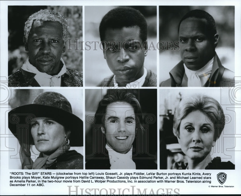 Press Photo TV Program Roots: The Gift stars - cvp73053- Historic Images