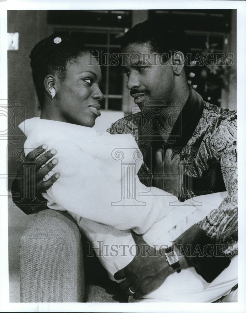 1988 Press Photo Denzel Washington In Checkmates - cvp73232- Historic Images