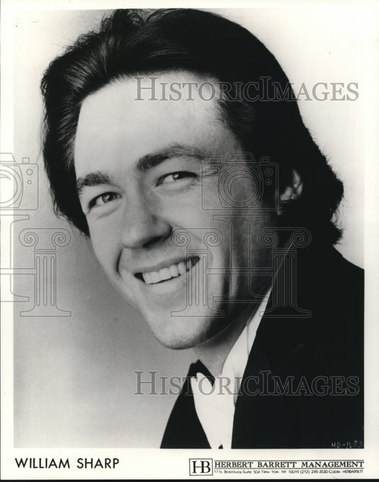 Press Photo William Sharp- Historic Images