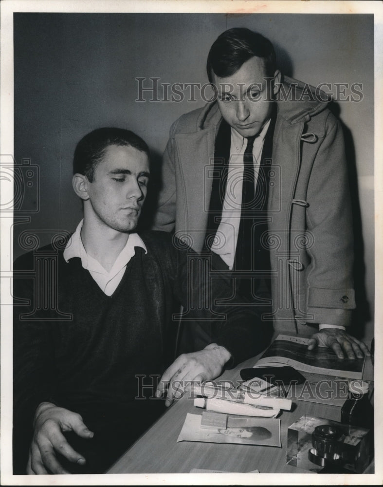 Press Photo Jail Escape JJ Ward Robert M Randall Reorter- Historic Images