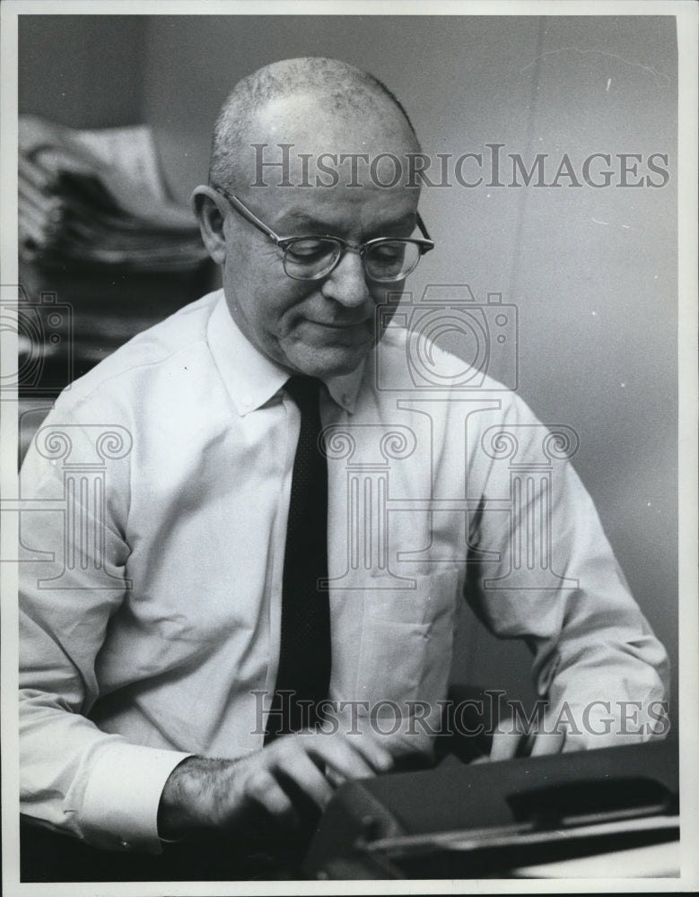 1966 Press Photo Bill Ware - cvp73481- Historic Images