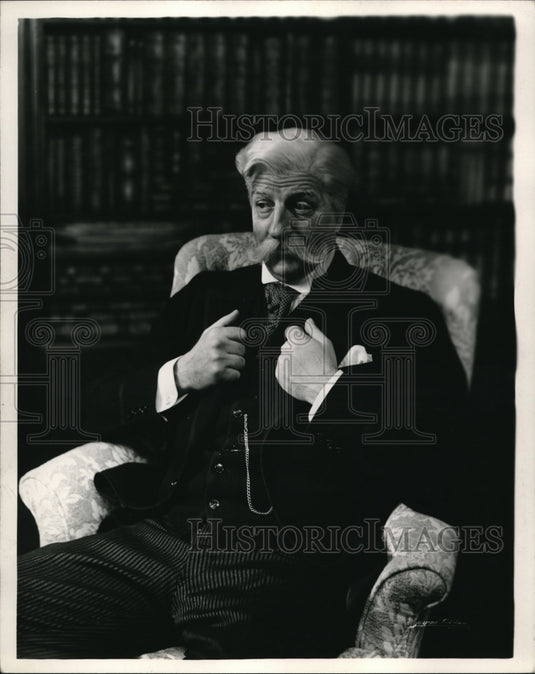 1941 Press Photo Louis Calhern in The Magnificent Yankee - cvp74341- Historic Images