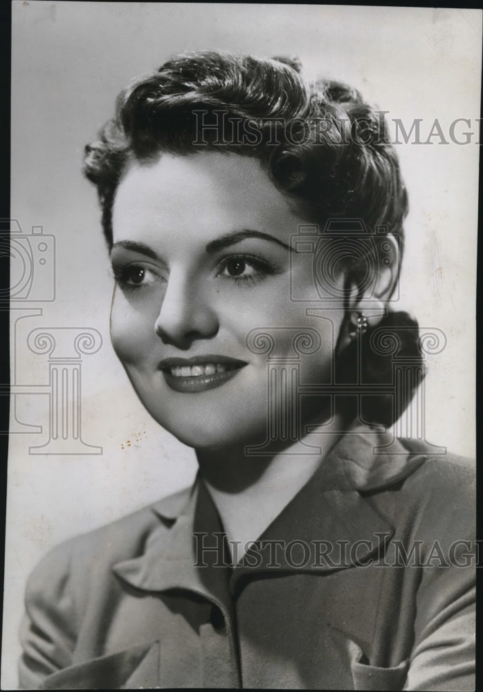 1946 Press Photo Jeanne Cagney in Grand Central Station - cvp74355
