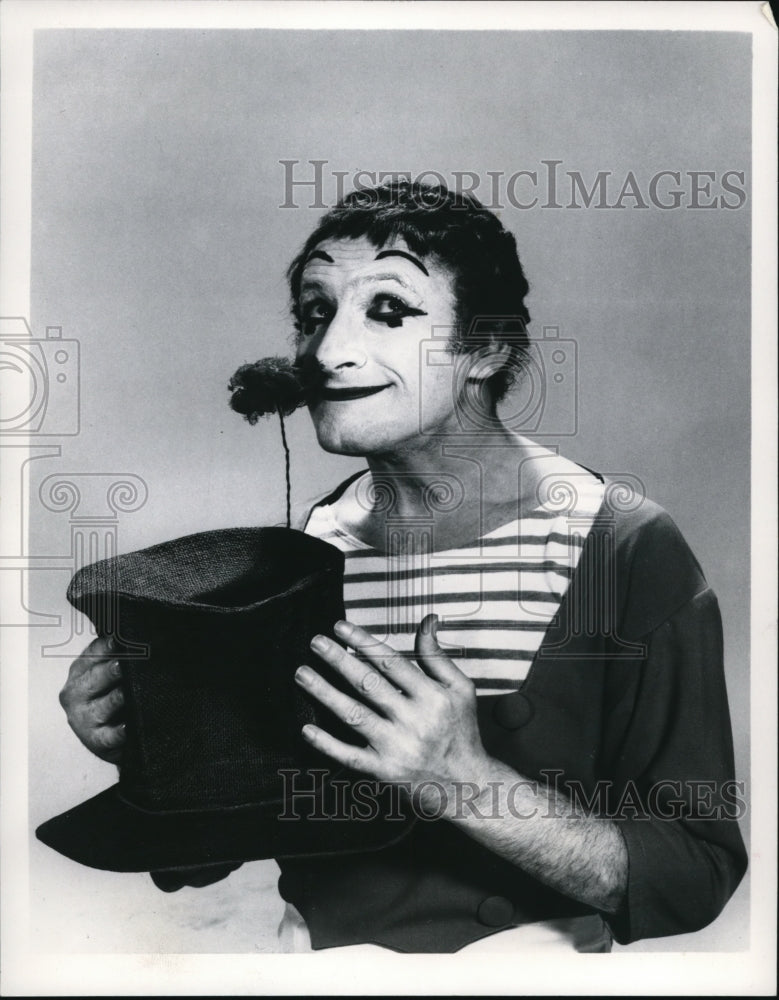 Press Photo Mime Marcel Marceau - cvp74604- Historic Images