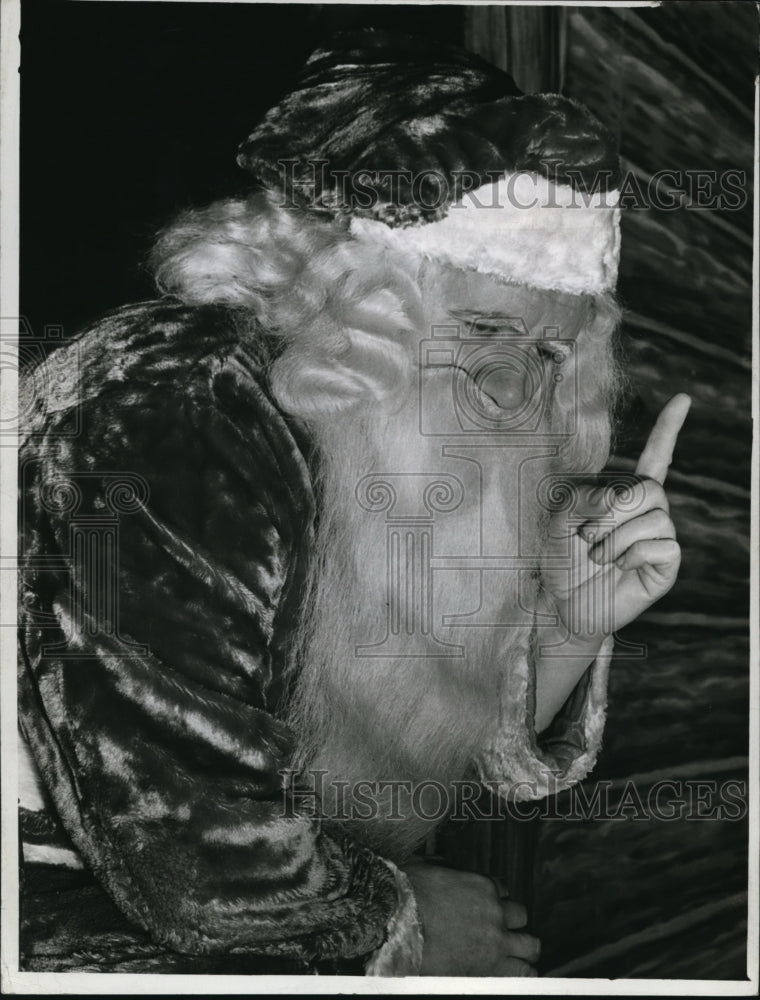 1961 Press Photo Santa Claus - cvp74873- Historic Images