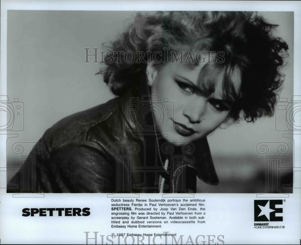 1987 Press Photo Spetters, Fientje - cvp75011- Historic Images