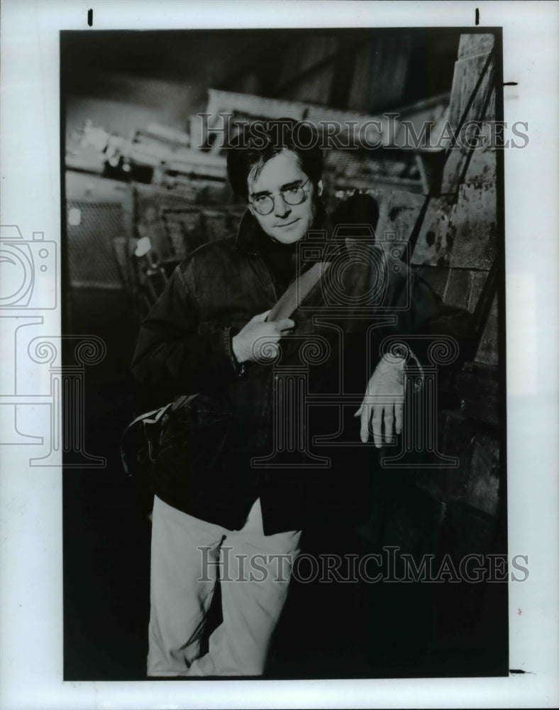 1989 Press Photo John Patrick Shanley Creator of Moonstruck- Historic Images