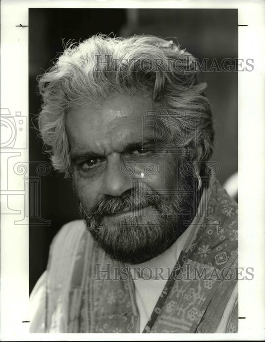 1984 Press Photo Omar Sharif - The Far Pavilions- Historic Images