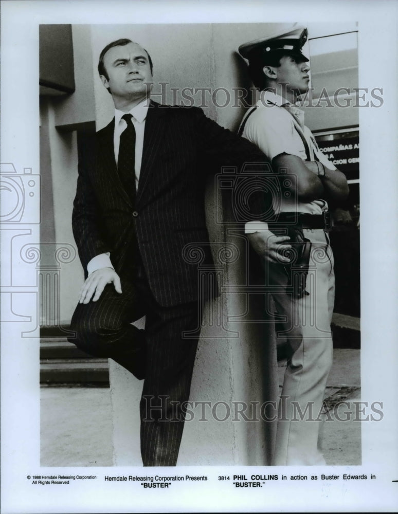 1988 Press Photo Phil Collins in Buster - cvp75487- Historic Images