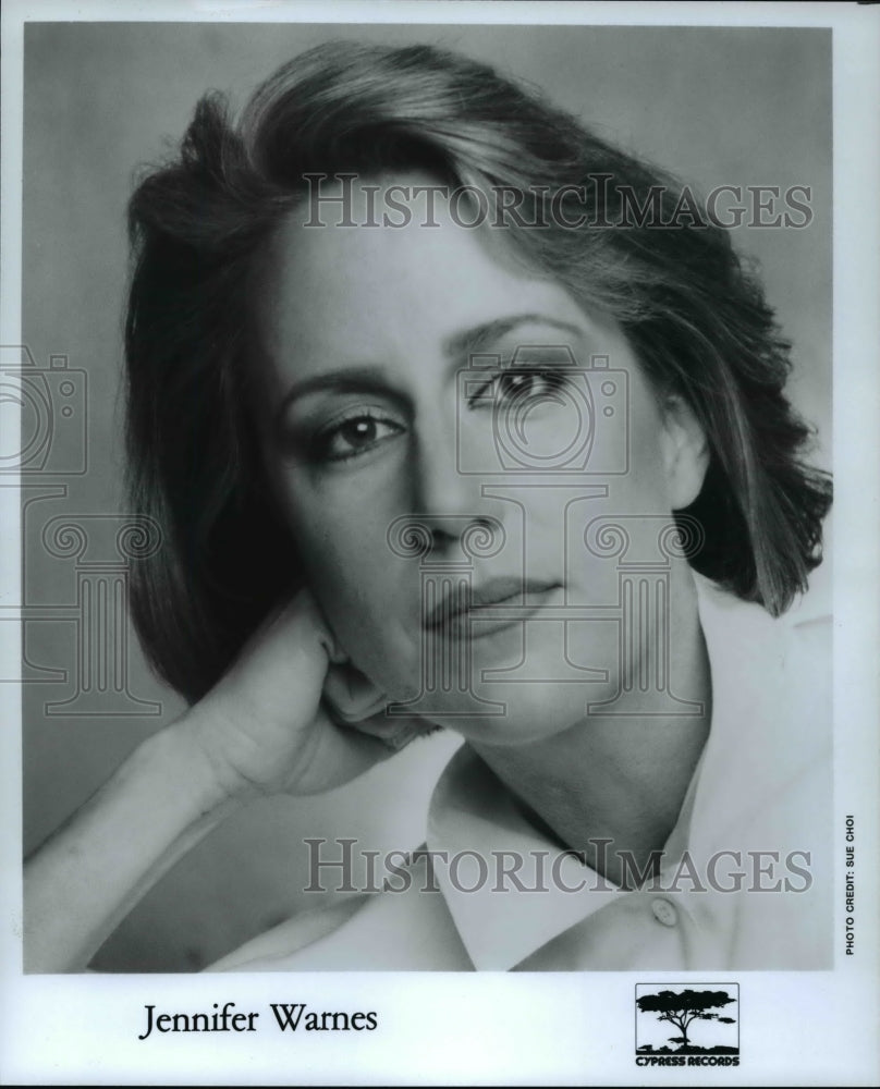 1987 Press Photo Jennifer Warnes - cvp75538- Historic Images