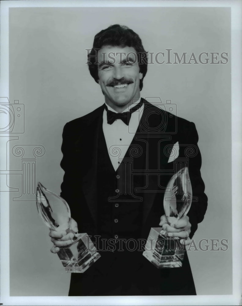 1985 Press Photo Tom Selleck - cvp75577- Historic Images