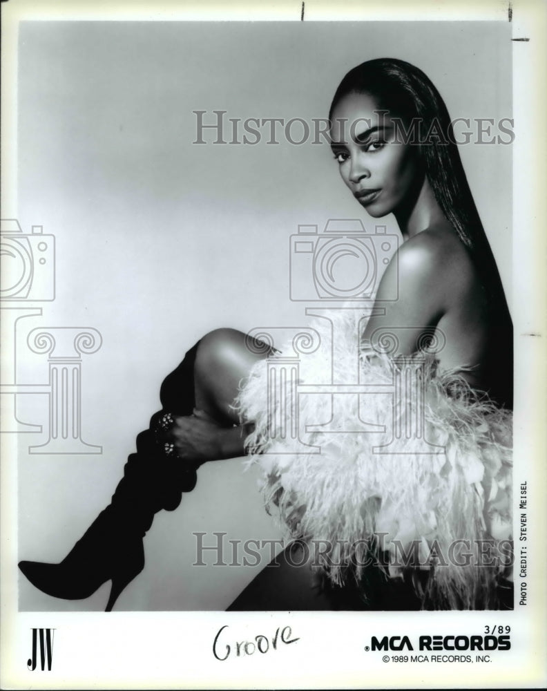 1989 Press Photo Musician Jody Watley - cvp75669- Historic Images