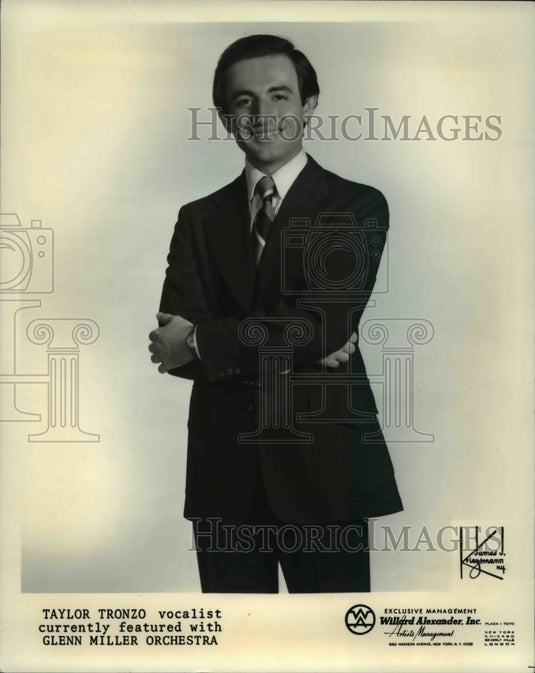1980 Press Photo Singer Taylor Tronzo - cvp75725- Historic Images