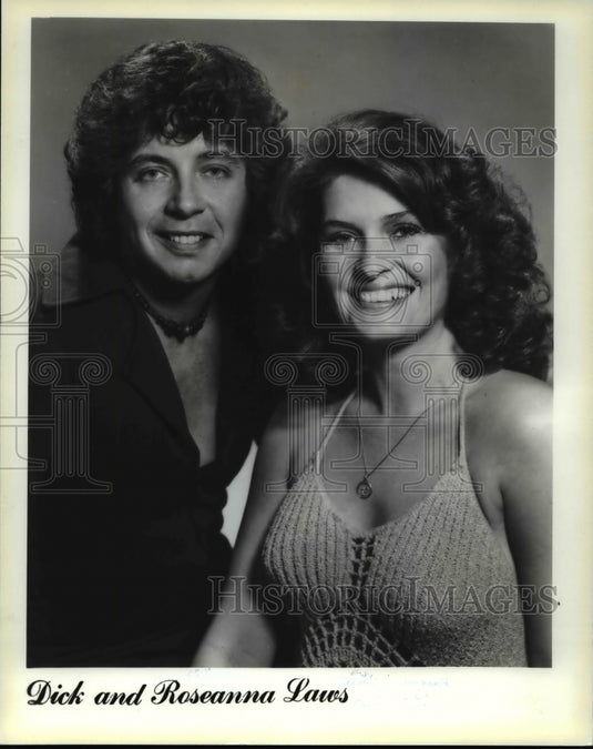 1983 Press Photo Dick & Roseanna Laws - cvp75961- Historic Images