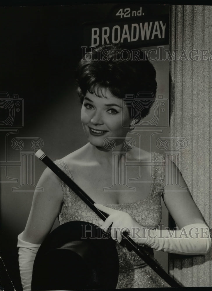 Press Photo Polly Bergen - cvp77431- Historic Images