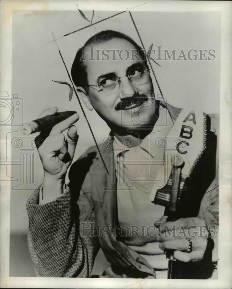 1949 Press Photo Groucho Marx in Lady Be Good - cvp77530- Historic Images
