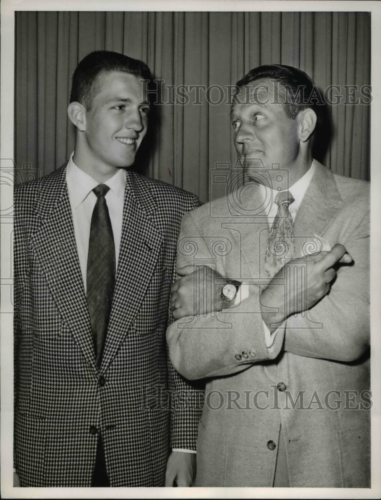 Press Photo Art and Jack Linkletter - cvp77660- Historic Images