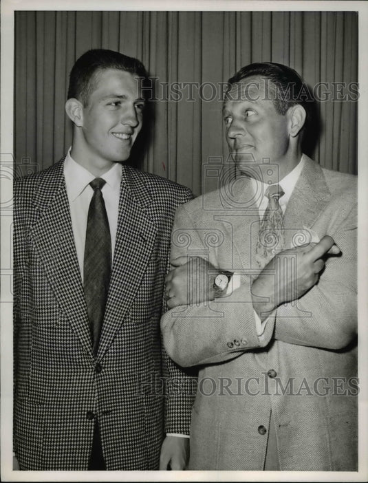 Press Photo Art and Jack Linkletter - cvp77660- Historic Images