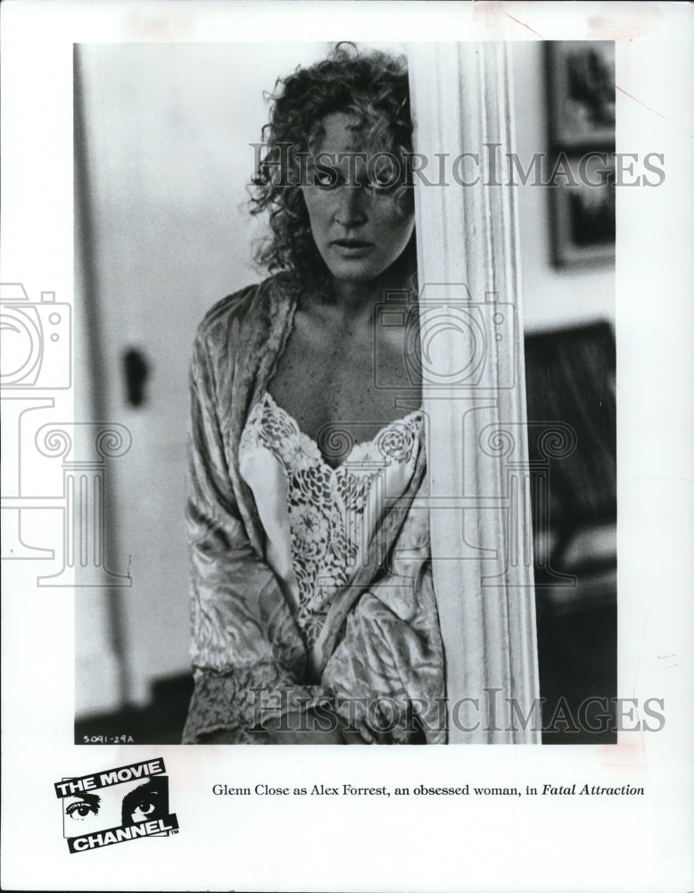 1988 Press Photo Glenn Close in Fatal Attraction - cvp79184- Historic Images