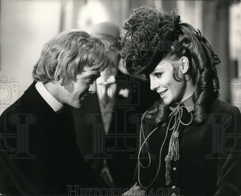 1970 Press Photo MGM presents The Best House In London with David Hemmings and