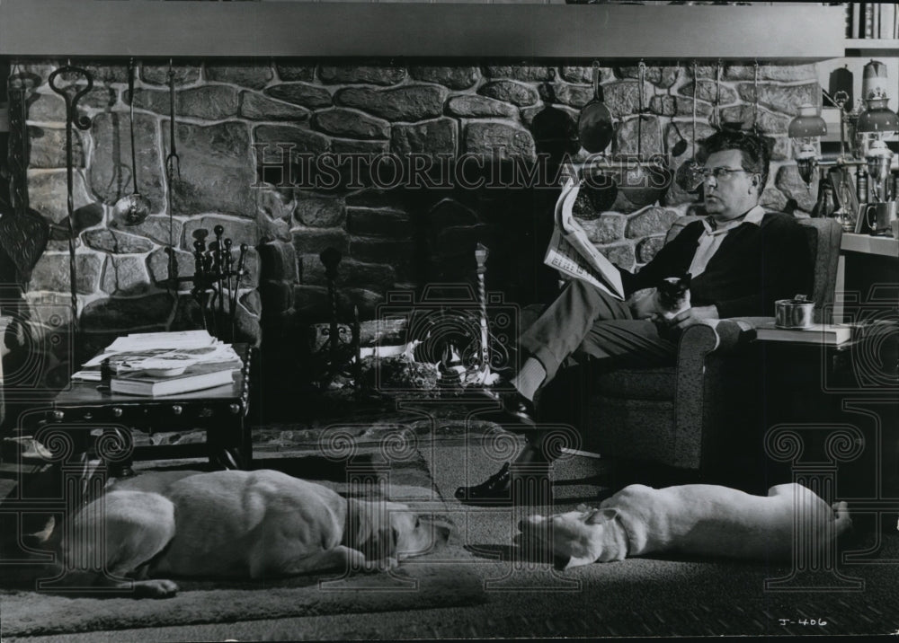 1969 Press Photo Emile Genest in The Incredible Journey. - cvp81671- Historic Images