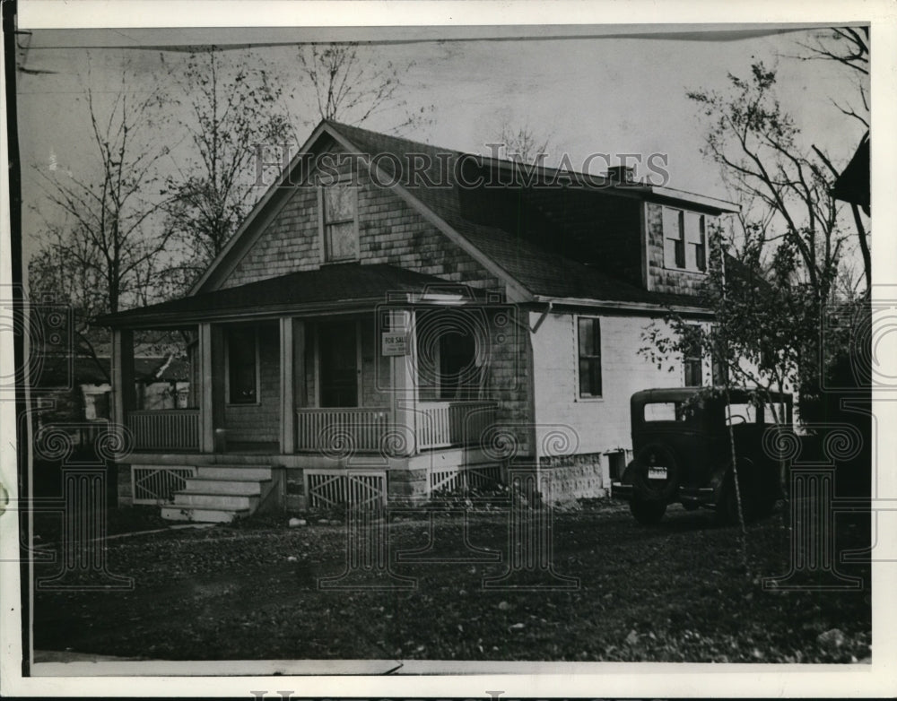 1938 Press Photo The home of the Bird brother&#39;s in-laws in Mayfield Heights- Historic Images