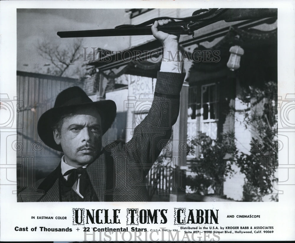 1969 Press Photo Herbert Lom in Uncle Tom's Cabin. - cvp82251- Historic Images