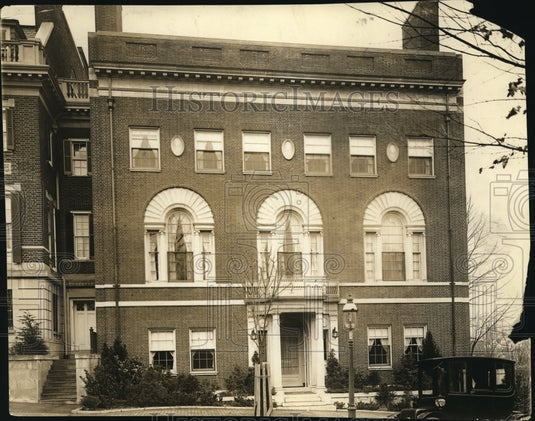 Press Photo Wilsons House on S.St.Washington D.C. - cvp82308- Historic Images