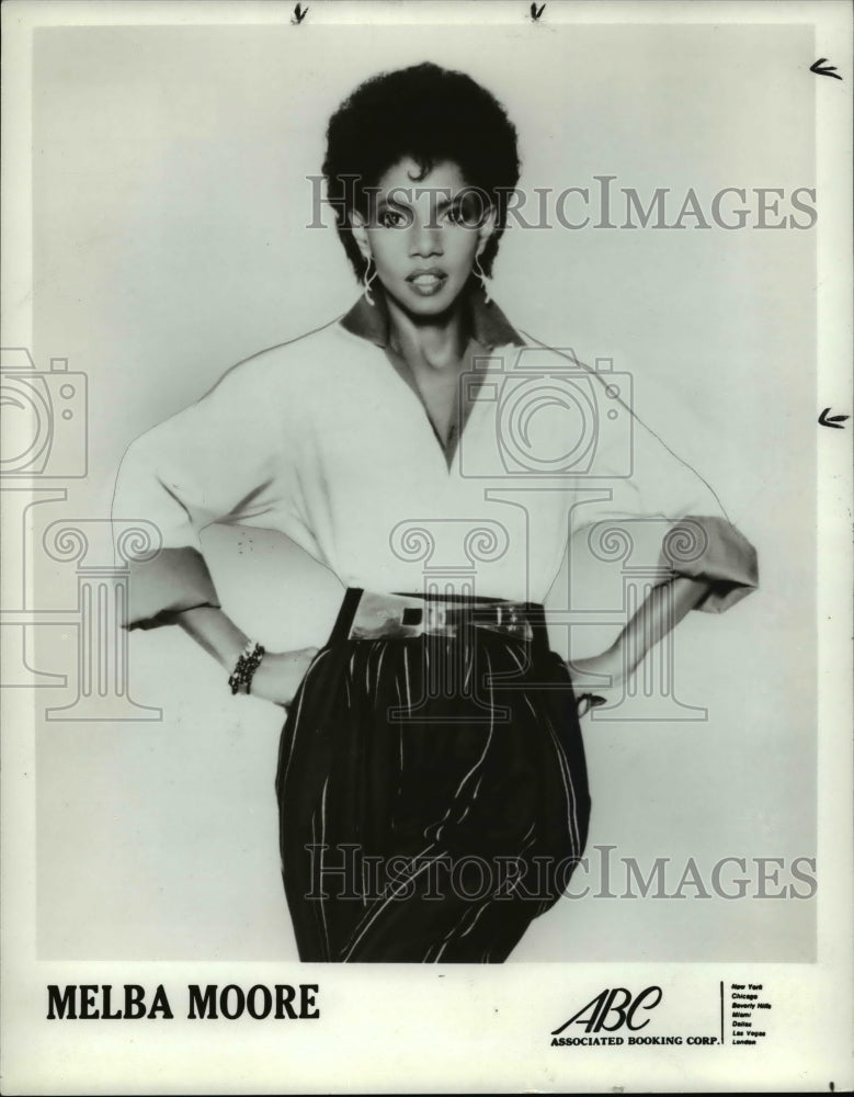 1984 Press Photo Melba Moore - cvp82358- Historic Images