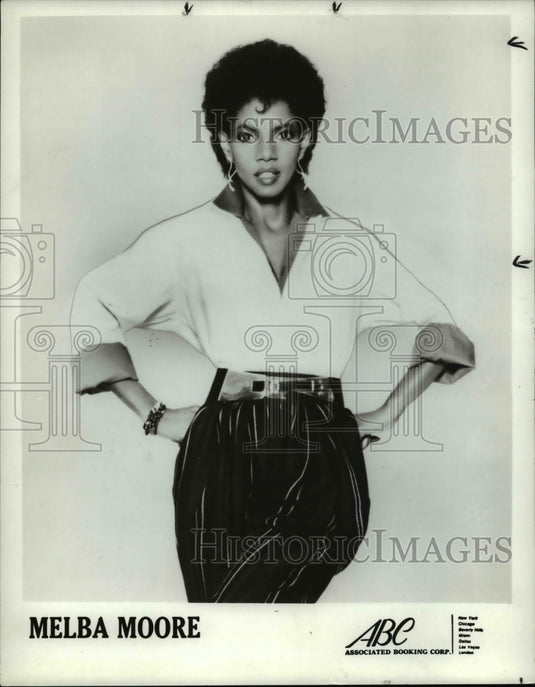 1984 Press Photo Melba Moore - cvp82358- Historic Images