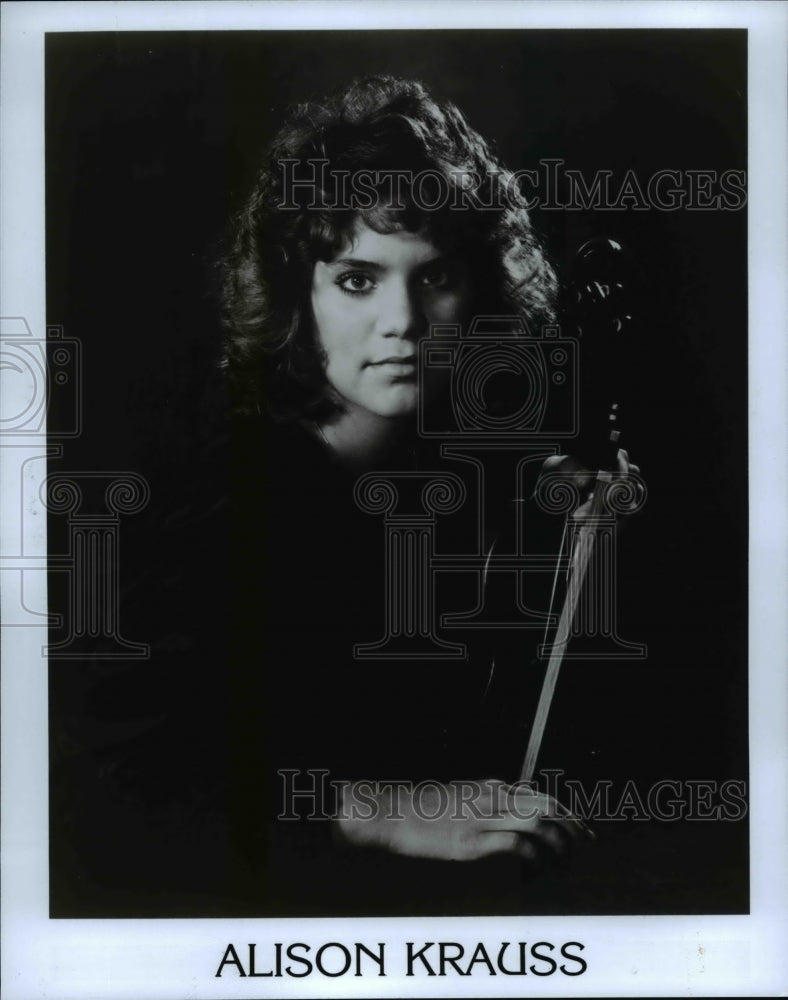 1990 Press Photo Alison Krauss - cvp82660