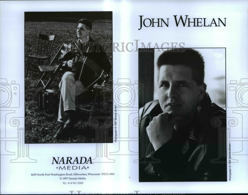 1997 Press Photo John Whelan - cvp82842