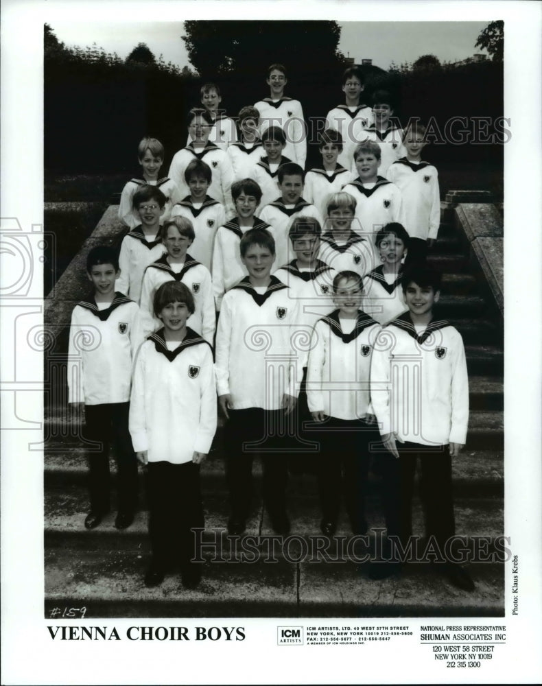 Press Photo The Vienna Choir Boys - cvp82984- Historic Images