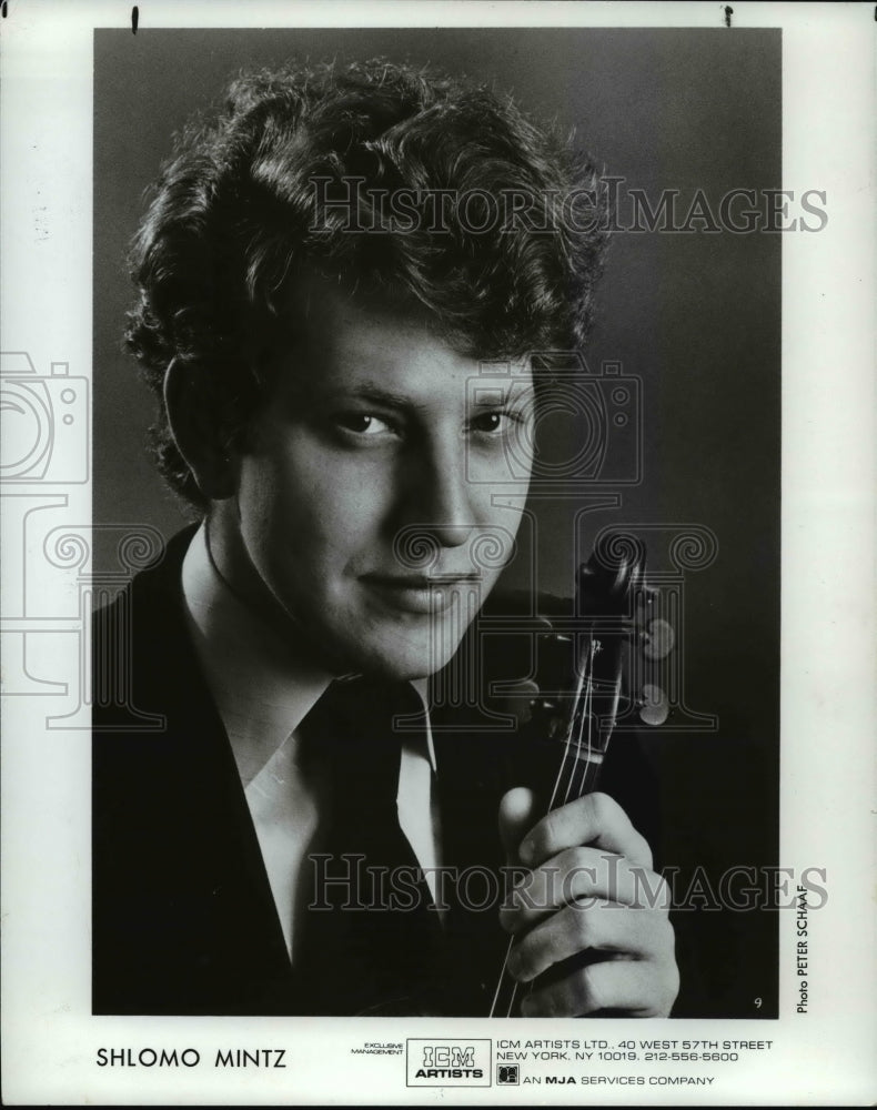 1985 Press Photo Shlomo Mintz Music Artist - cvp83005- Historic Images
