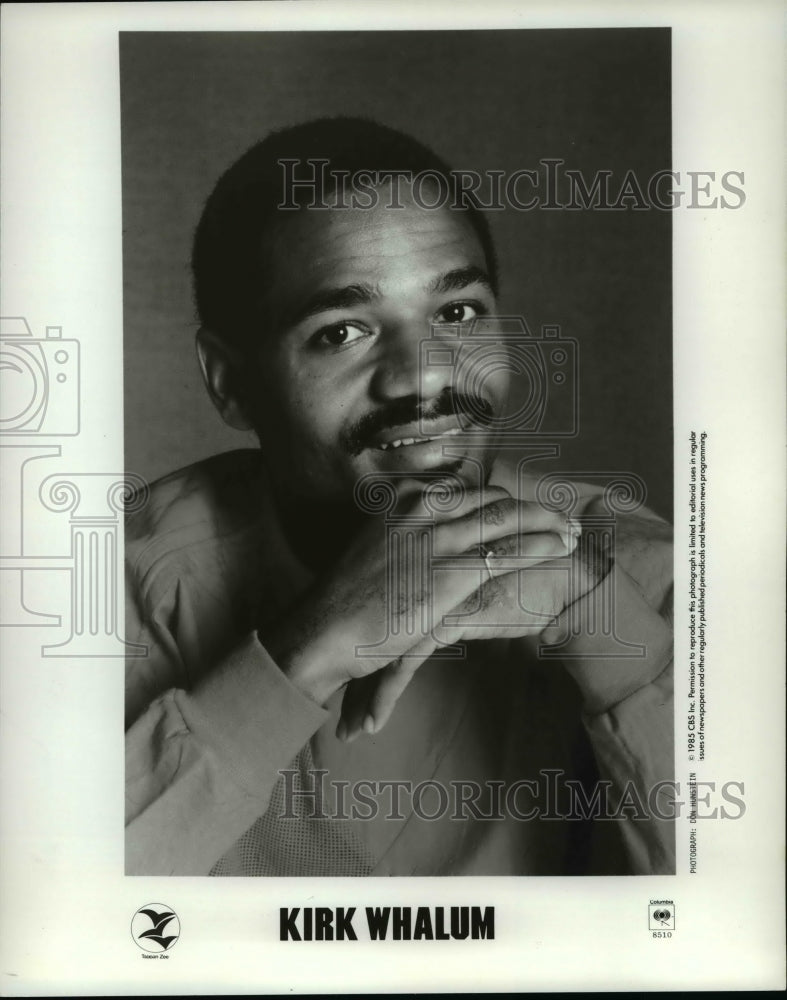 1985 Press Photo Kirk Whalum - cvp83706
