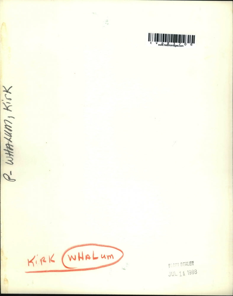 1985 Press Photo Kirk Whalum - cvp83706